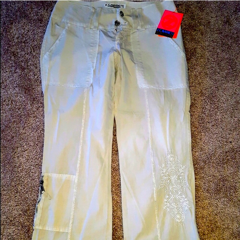 🔥🔥NWT🔥🔥CAVARICCI🔥ADJUSTABLE ANKLE CROPPED - Picture 4 of 15
